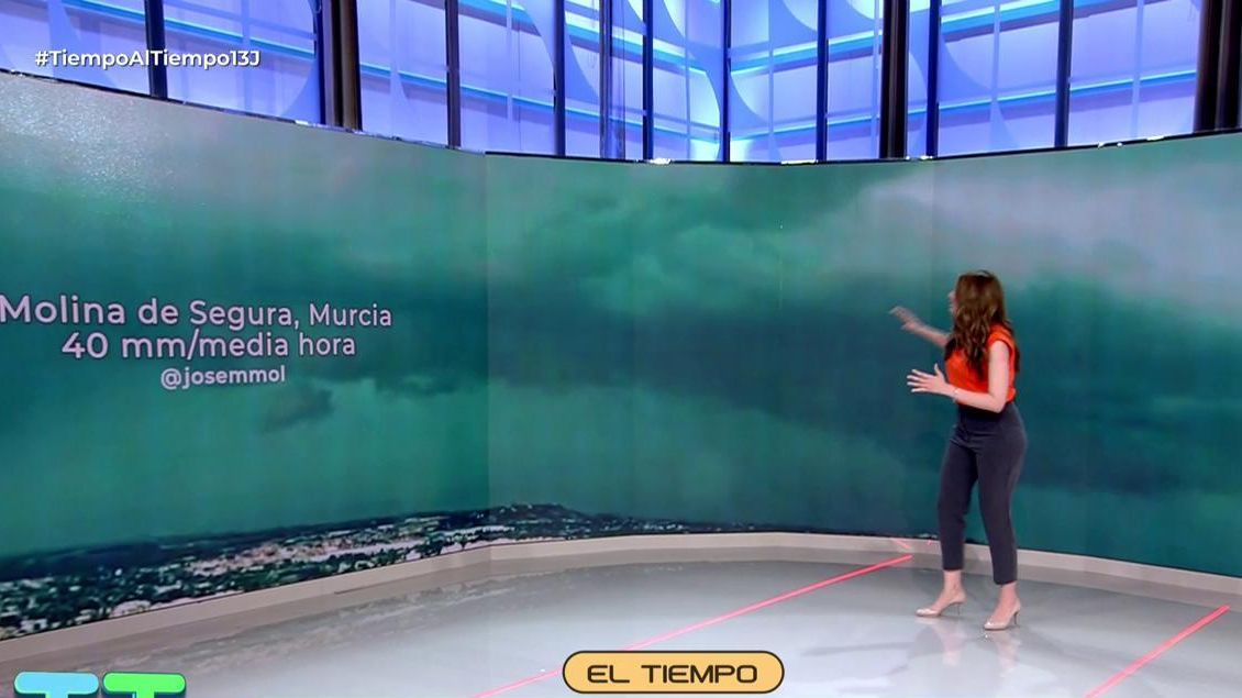 La nube que arrasó Murcia