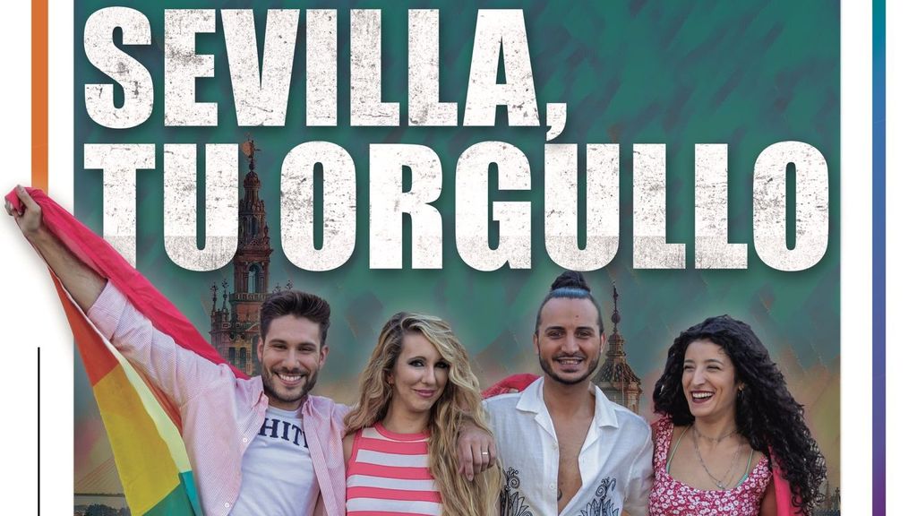 Diseño del cartel del orgullo de Sevilla, muy criticado