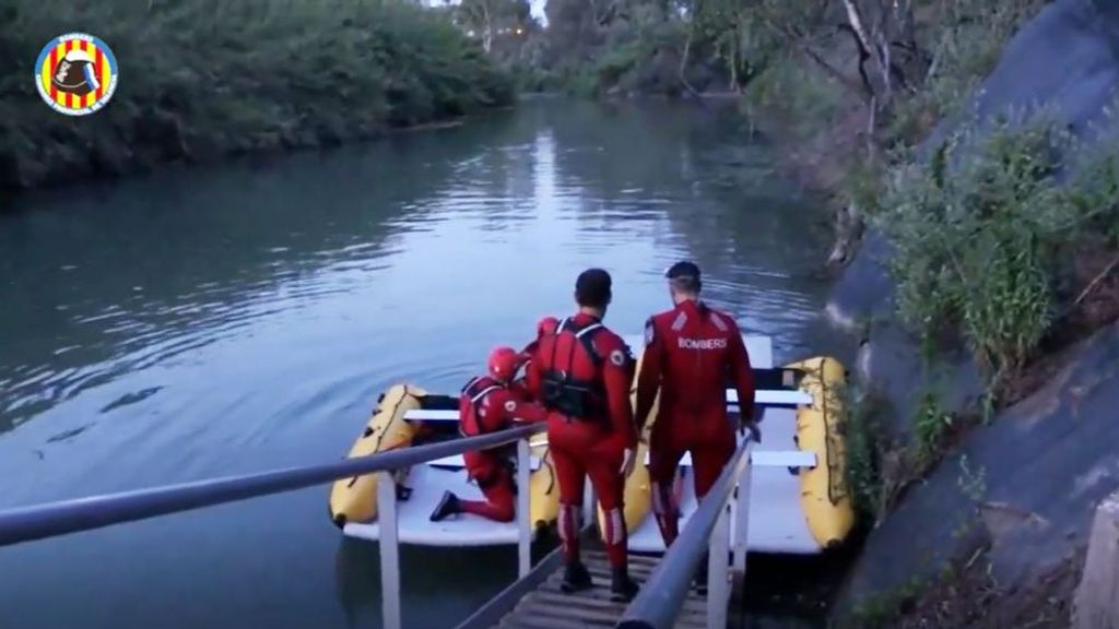 La búsqueda del menor de 11 años desaparecido en el río Júcar, en Alzira