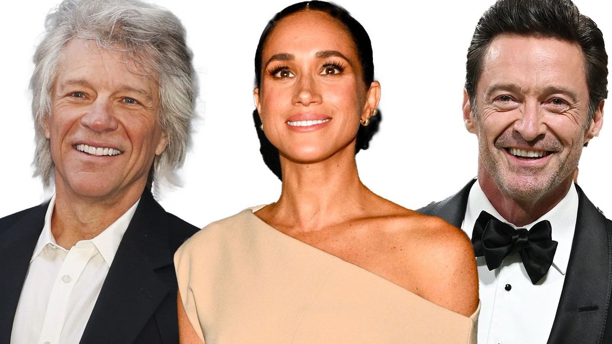 Meghan Markle, Bon Jovi y Hugh Jackman