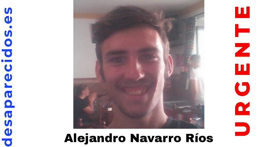 Rostro de Alejandro Navarro Ríos, desaparecido en Ronda, Málaga