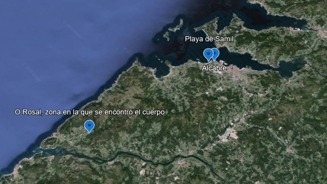 Zona del crimen de Déborah Fernández