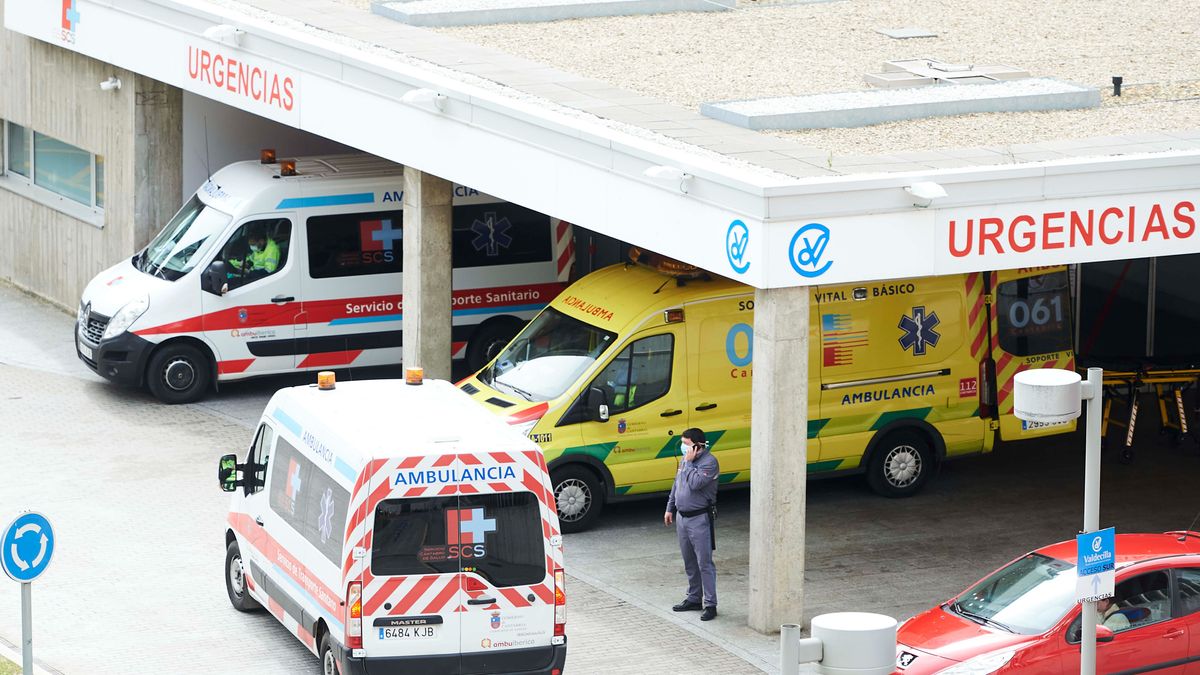 Aparcamiento de Urgencias del Hospital Universitario Marqués de Valdecilla