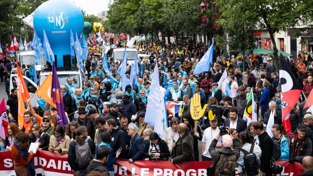 Arrancan en Francia una ola de manifestaciones contra el ascenso de la extrema derecha