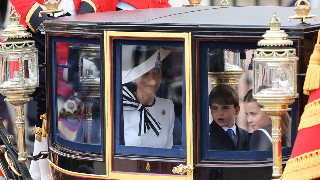 Kate Middleton parte en carruaje