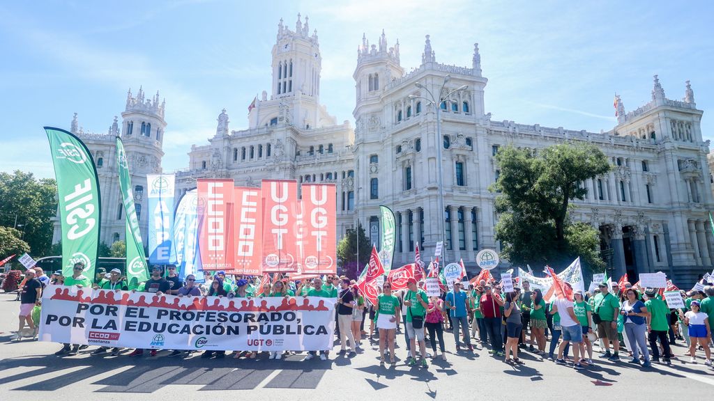 Manifestación por la educación en Madrid