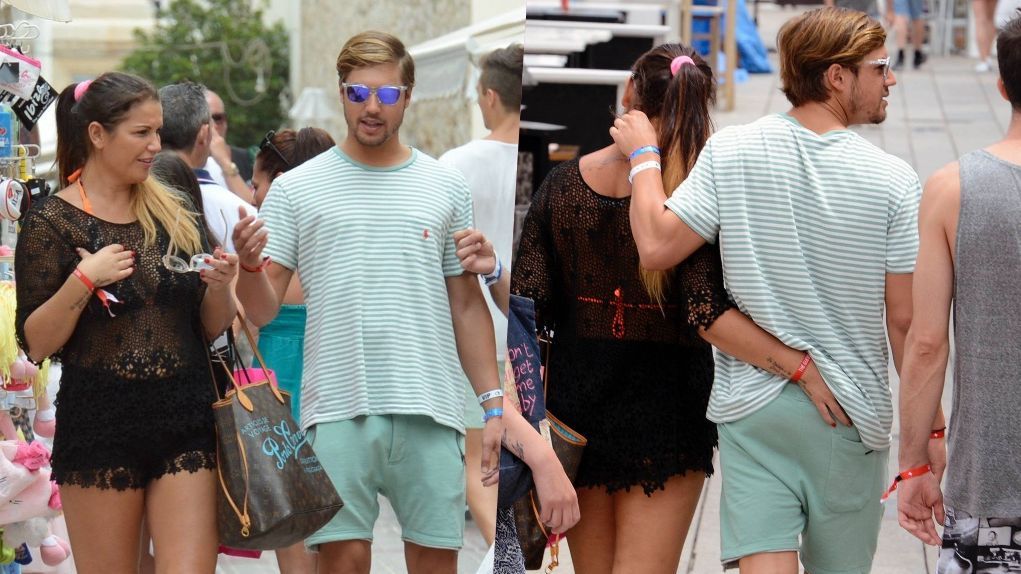 Abraham y Katia en Ibiza