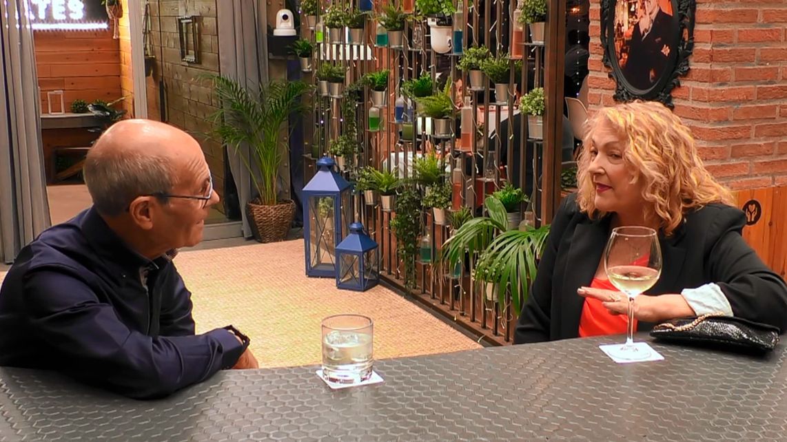 Benet e Isabel durante su cita en 'First Dates'