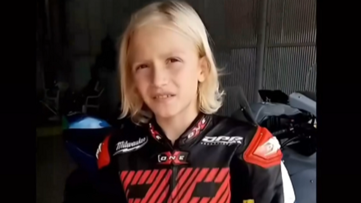 El joven piloto Lorenzo Somaschini, de 9 años, ingresado en estado grave tras una caída en la SuperBike Brasil