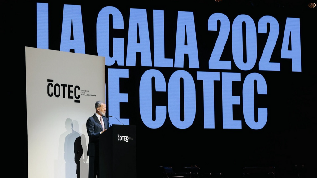 El rey Felipe VI participa en la gala anual de Cotec
