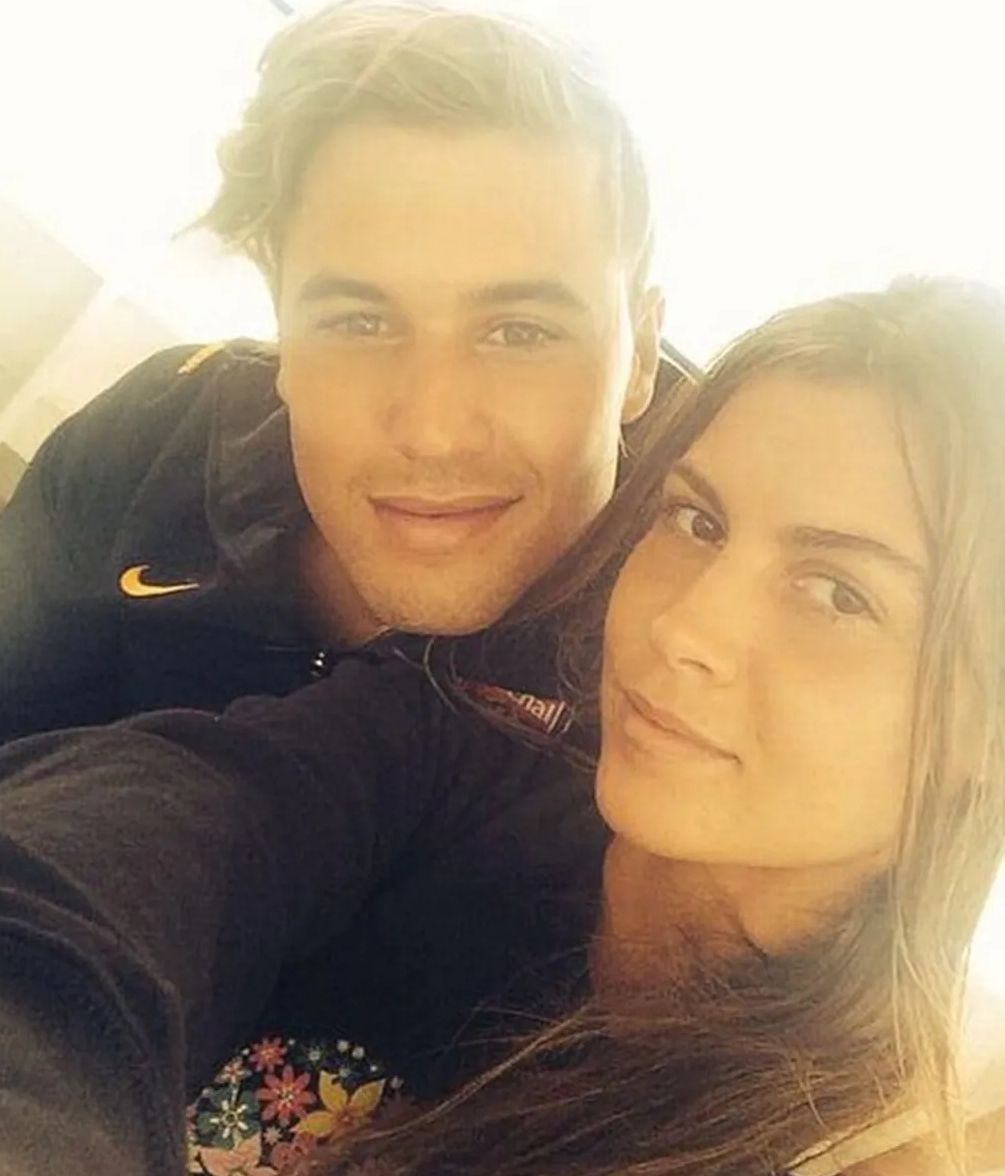 La pareja publicó esta foto en sus redes sociales