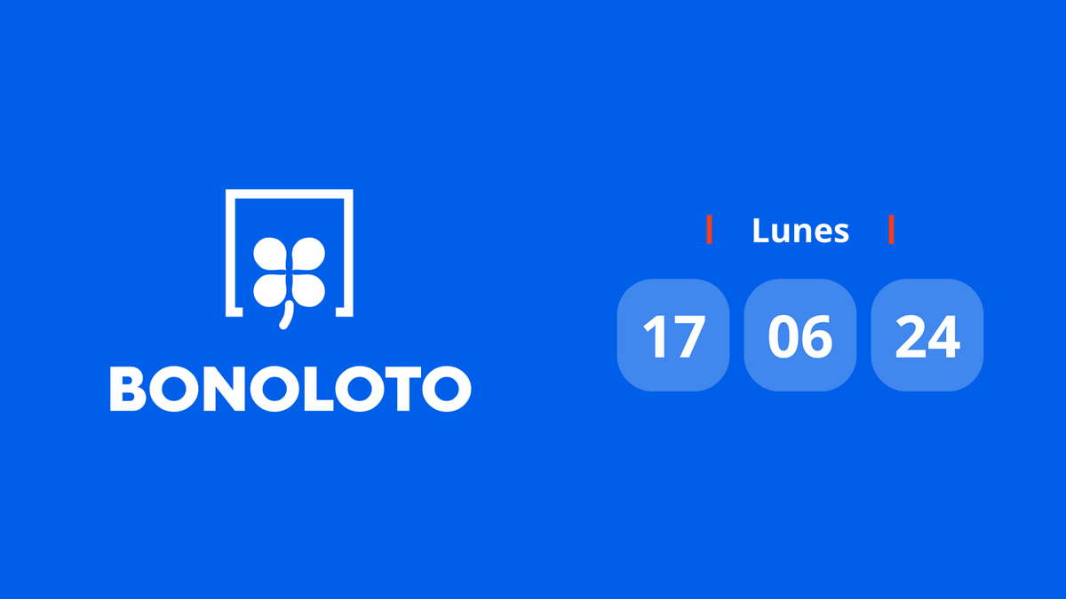 Resultado Bonoloto: comprobar número premiado hoy lunes 17 de junio de 2024