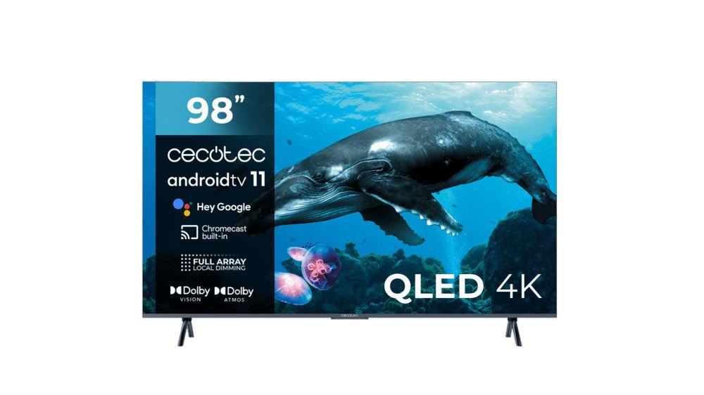 Smart TV Cecotec QLED V3+ 98"