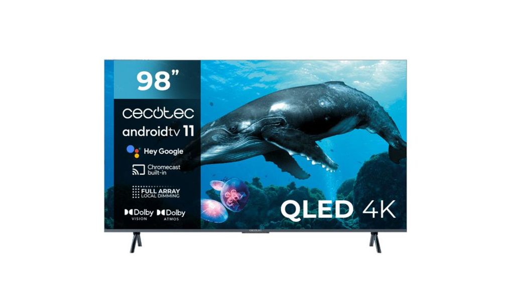 Smart TV Cecotec QLED V3+ 98"