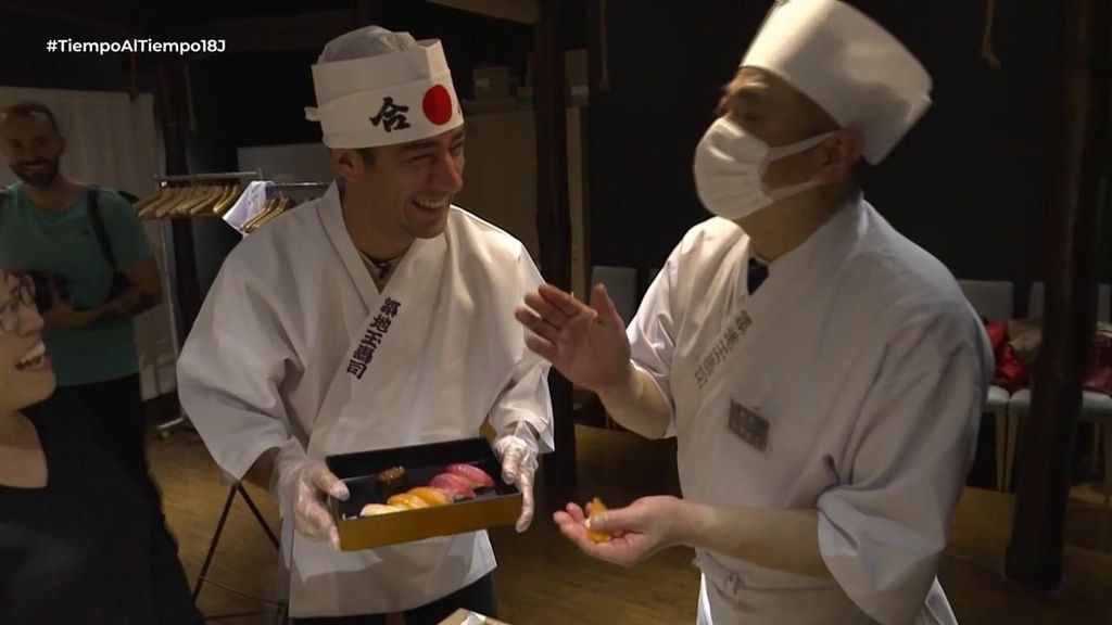 ‘Tiempo al tiempo’ viaja a Japón el día mundial del sushi: así se prepara el mejor nigiri