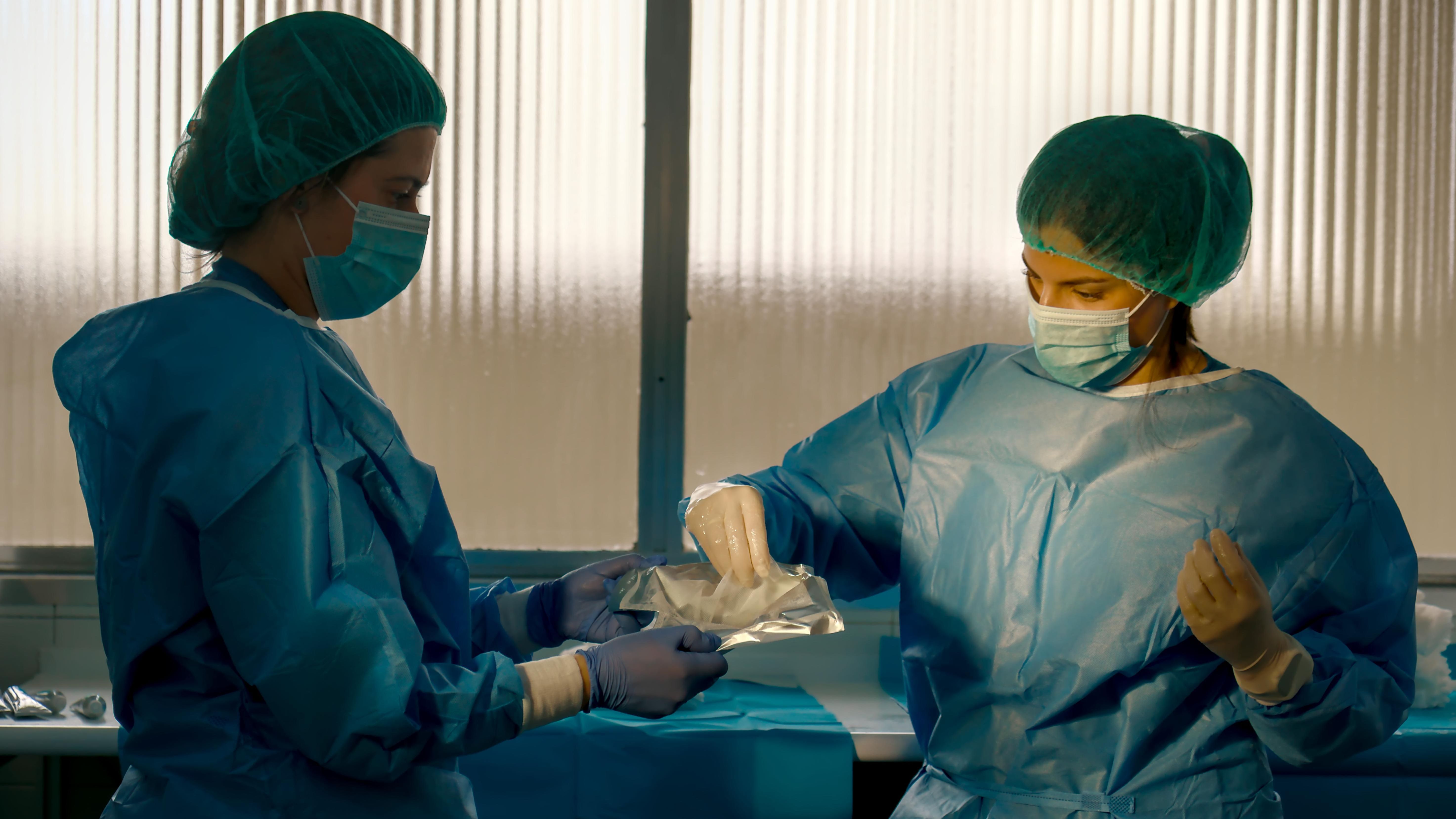 Cirugia Plastica Grandes Quemados HRT 10 Preparacion Gasas Recurso 2024