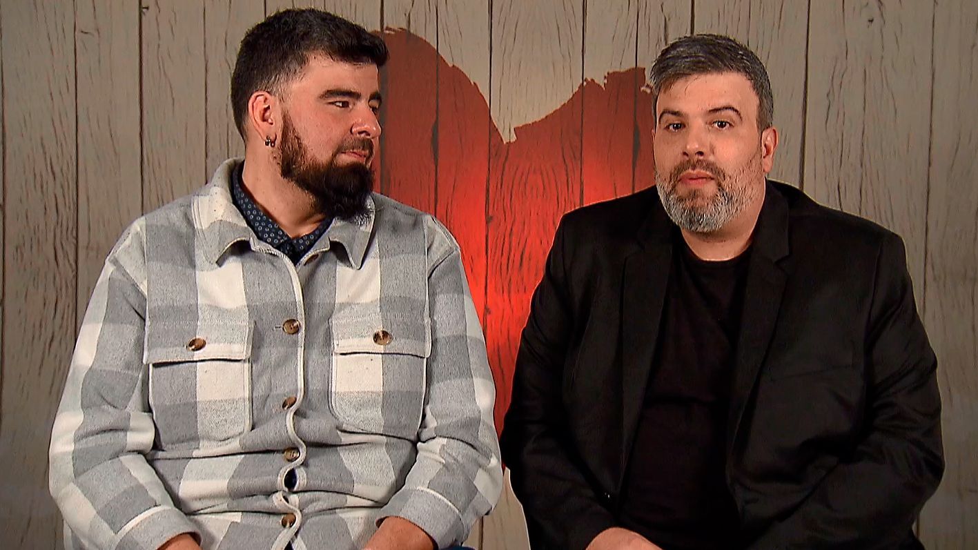 Joan y Javier durante su cita en 'First Dates'