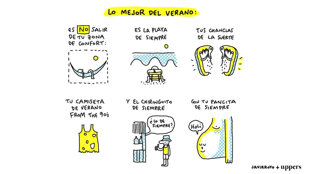 La viñeta de Javirroyo: "Lo mejor del verano"