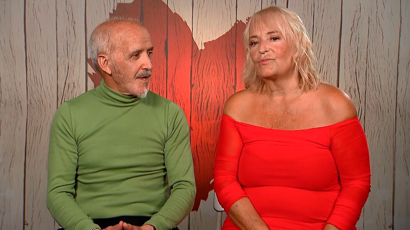 María y Tacho durante su cita en 'First Dates'