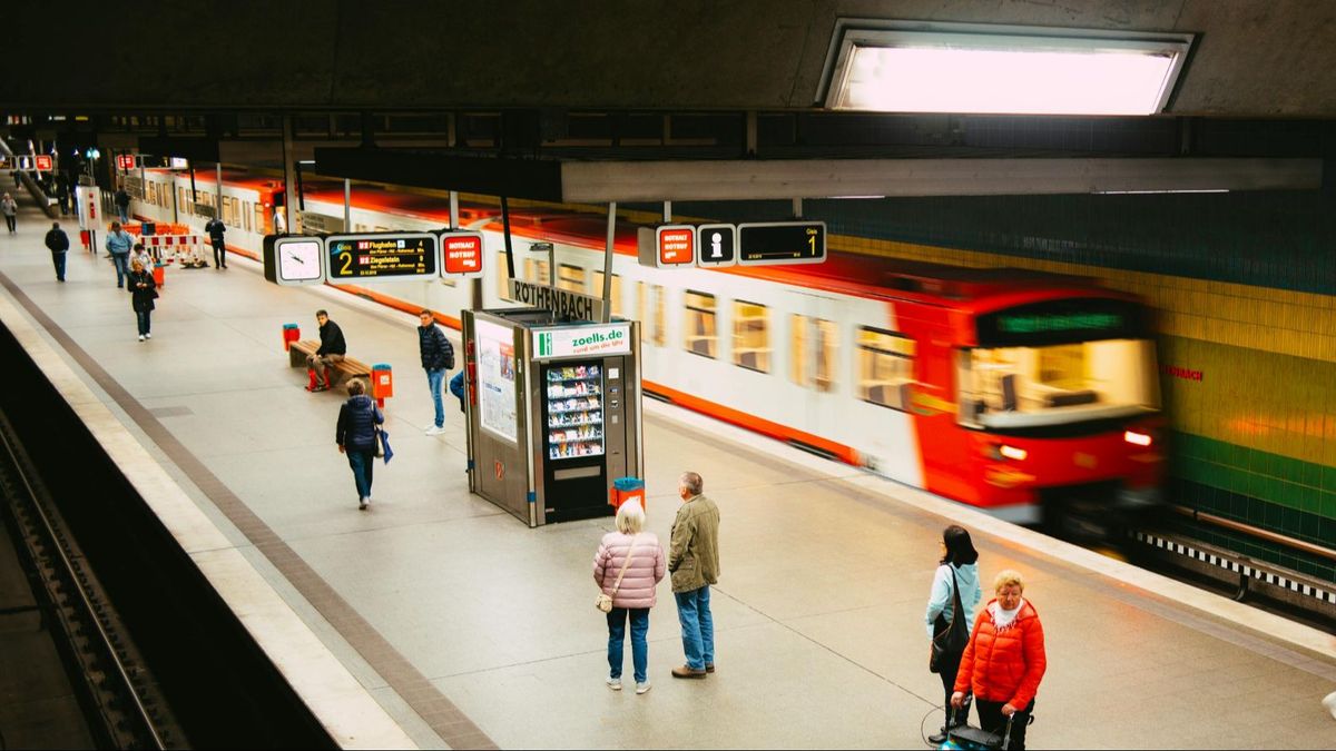 Pasajeros metro