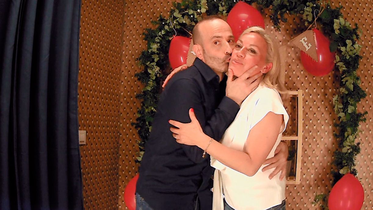 Ricardo y Beatriz durante su cita en 'First Dates'