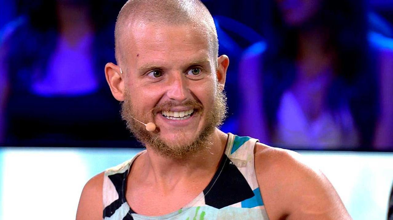 Arkano en el plató de 'Supervivientes'