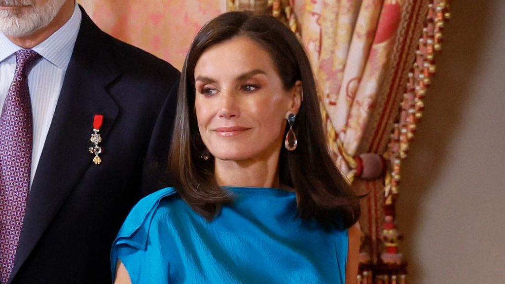 El look de Letizia en el X aniversario de la coronación de Felipe VI