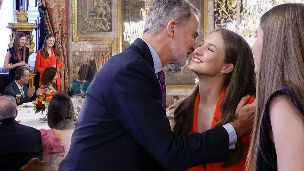 La estrategia de Felipe VI para no llorar ante sus hijas
