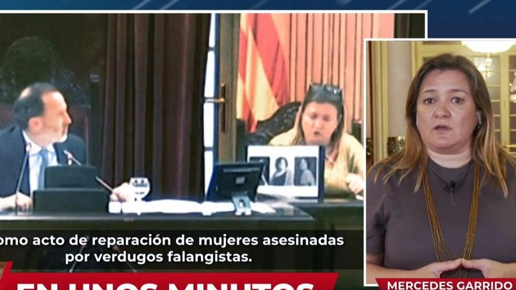 La diputada del PSOE expulsada del parlamento por mostrar una víctima del franquismo