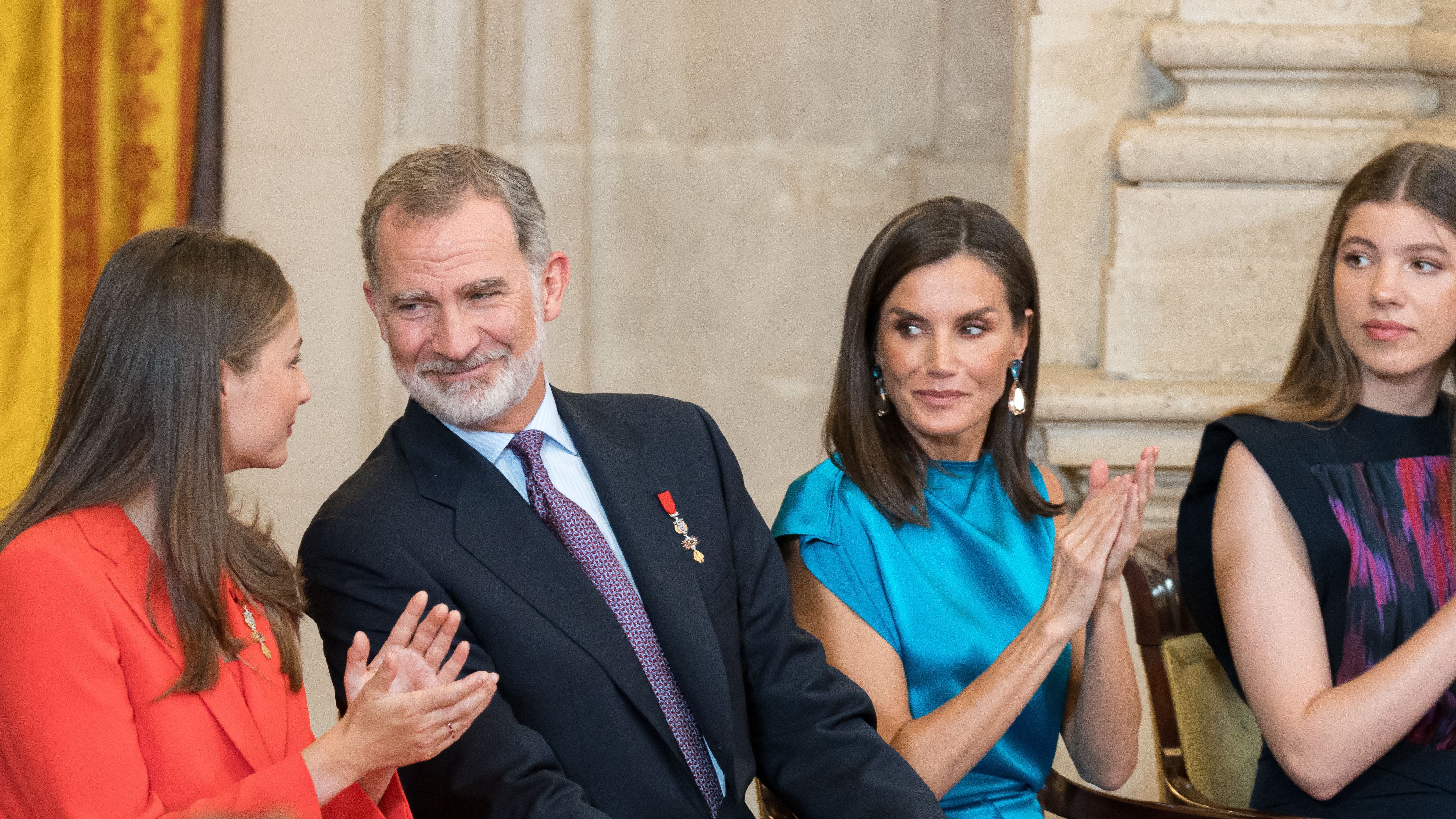 La Familia Real este 19 de junio.