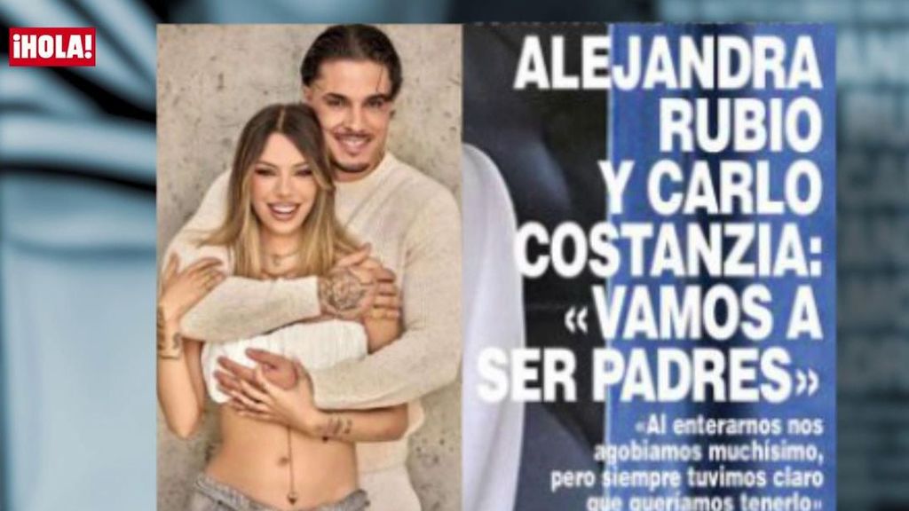 La reacción de Alessandro Lequio al embarazo de Alejandra Rubio y Carlo Costanzia