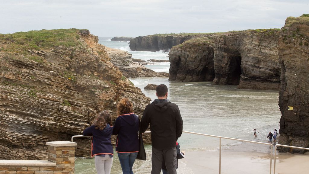 Playa de las Catedrales, Ribadeo (Lugo), una de las que se ha colado en el Top 25 de España