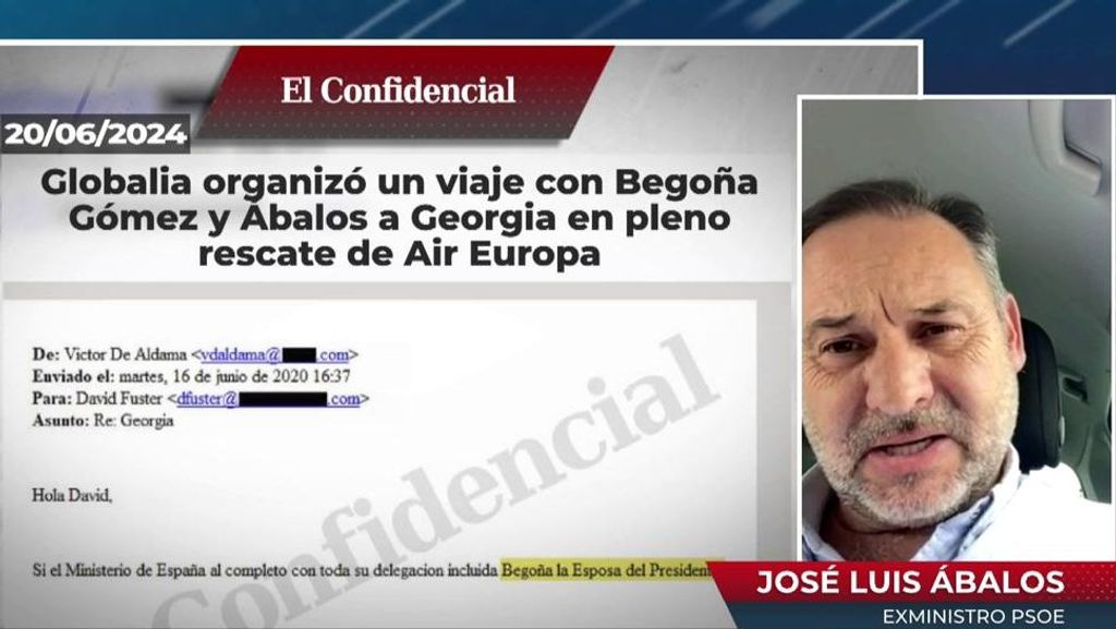 Ábalos responde a los que señalan que el ministerio de Transportes pagó un viaje con Begoña Gómez a Georgia
