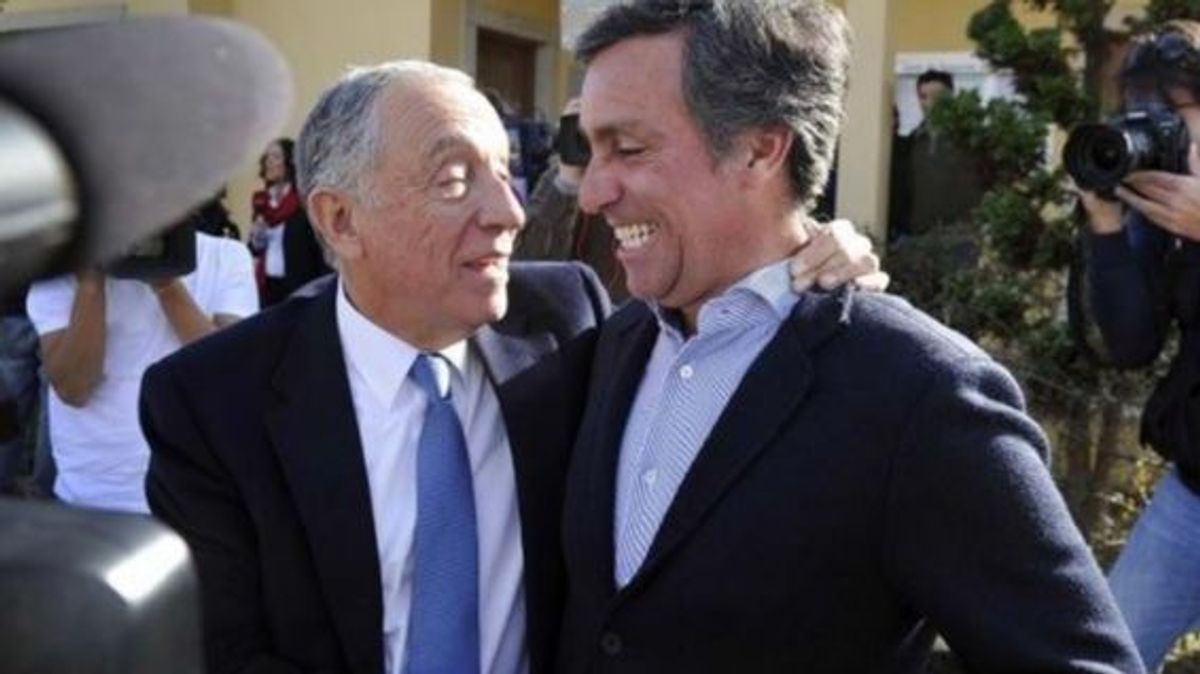 El presidente de Portugal, Marcelo Rebelo de Sousa ha asegurado que se enteró de la imputación de su hijo a través de los medios