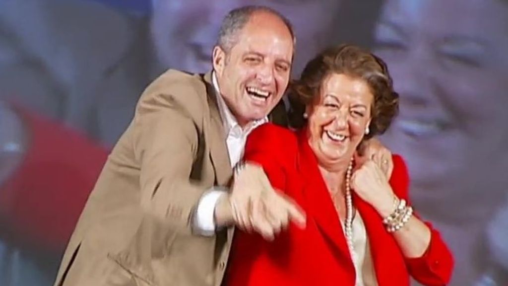 Francisco Camps y Rita Barberá