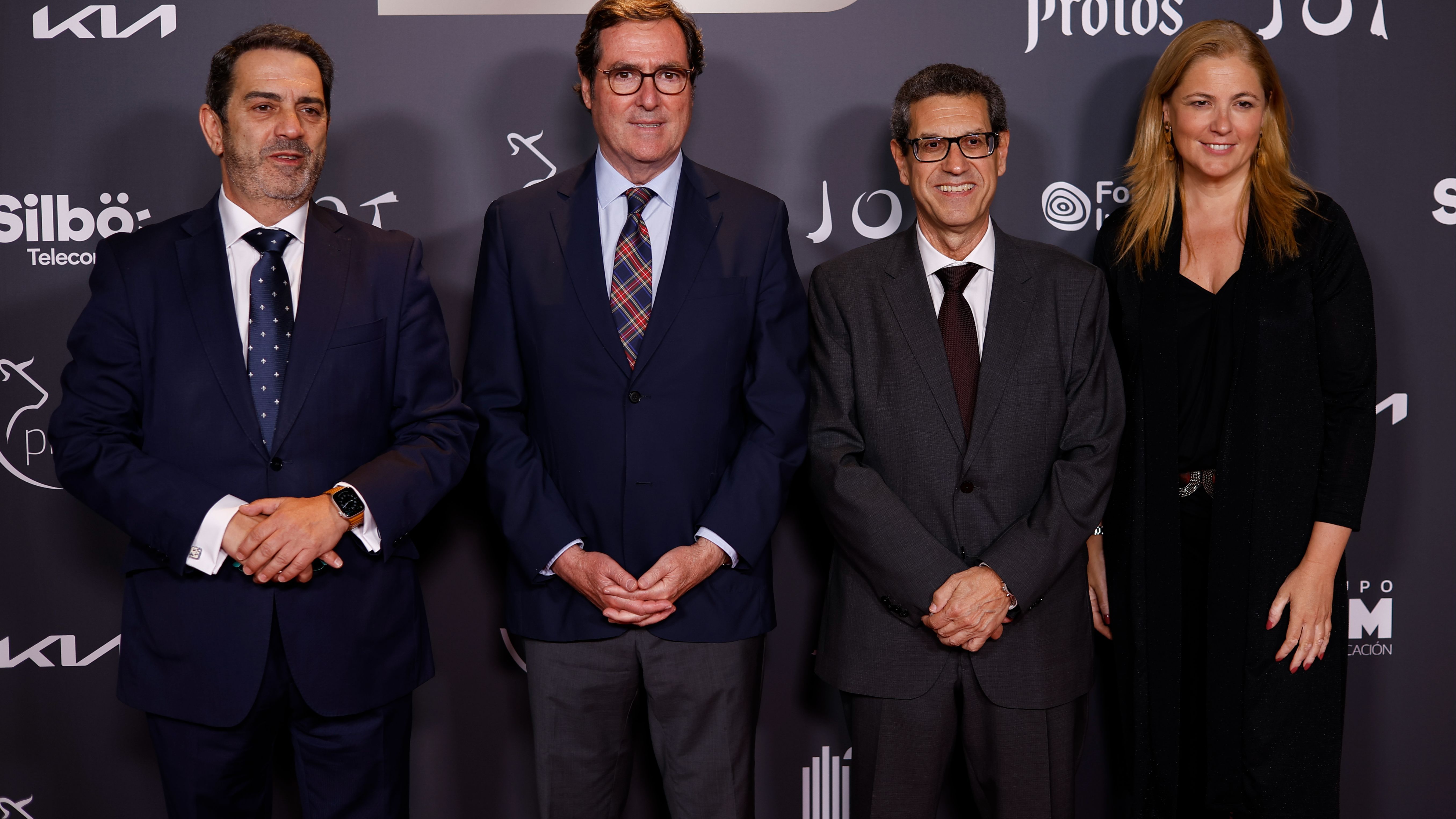 Víctor Yuste, Antonio Garamendi y Javier López