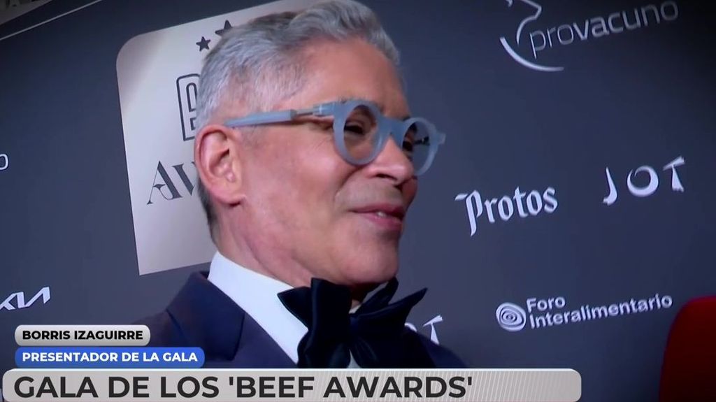 Los Beef Awards reúnen y premian a algunos de los rostros más conocidos de distintos ámbitos profesionales