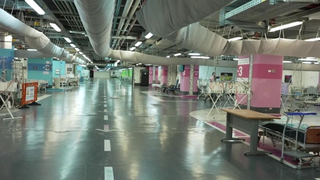 El hospital subterráneo de Israel para emergencias de guerra: está en un parking y es el más grande del mundo