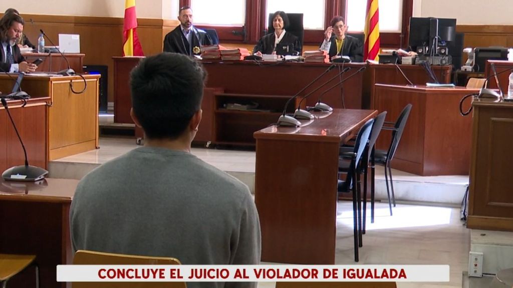 El juicio por la violación de Igualada, visto para sentencia