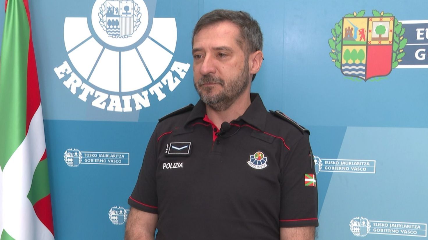 El suboficial de la Ertzaintza, Iker Legardeta