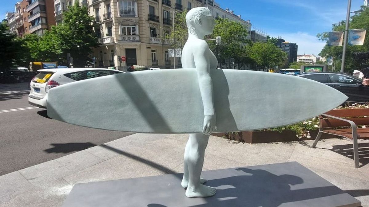 La madrileña Aurora Cañero expone 14 esculturas en la calle hasta el 7 de julio
