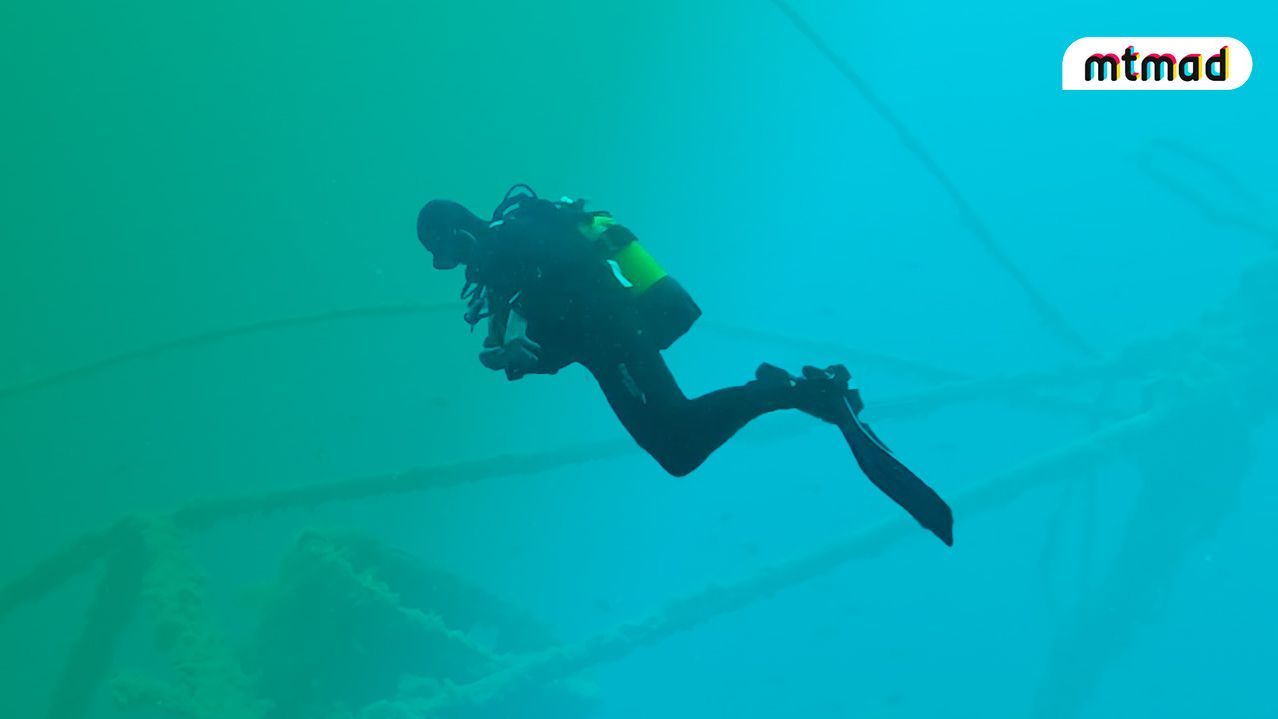 Lester Duque realiza una inmersión a 30 metros de profundidad Juntos y revueltos by Patri y Lester Temporada 1 Top Vídeos 4