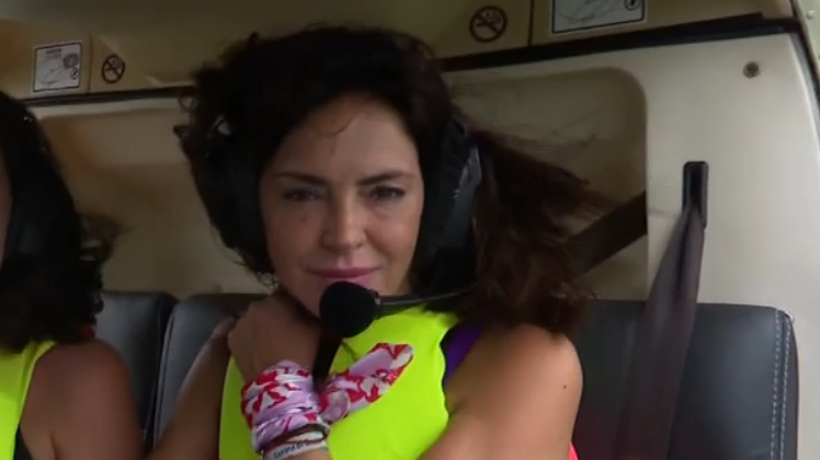 Olga Moreno revela lo que más le da miedo de 'SV' antes de tirarse del helicóptero