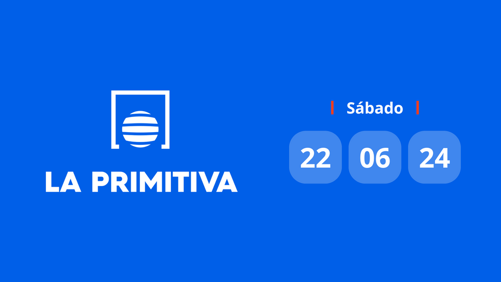 Resultado Primitiva: comprobar número premiado hoy sábado 22 de junio de 2024