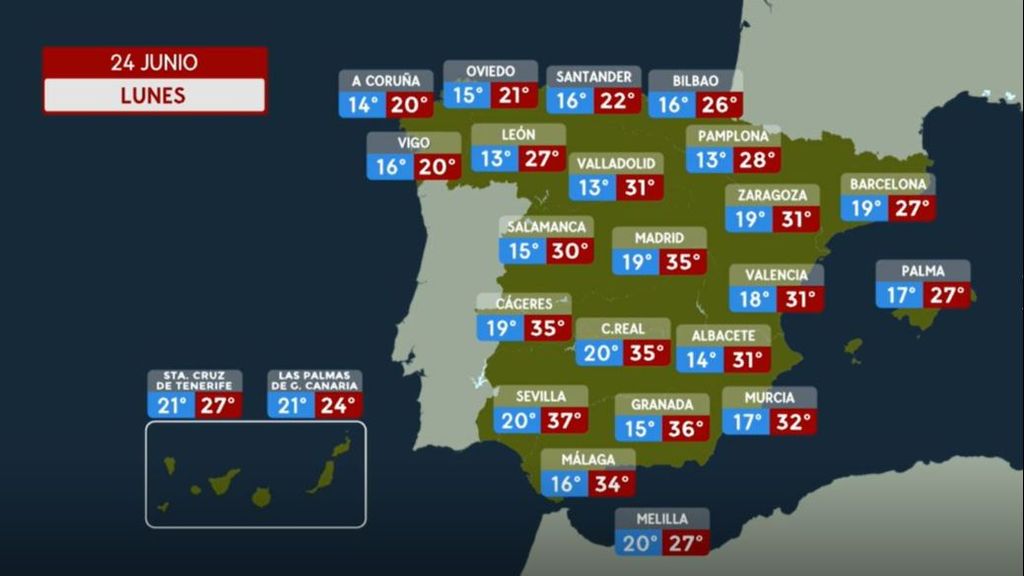 ¿A qué se debe esta bajada de las temperaturas al inicio de verano en España?