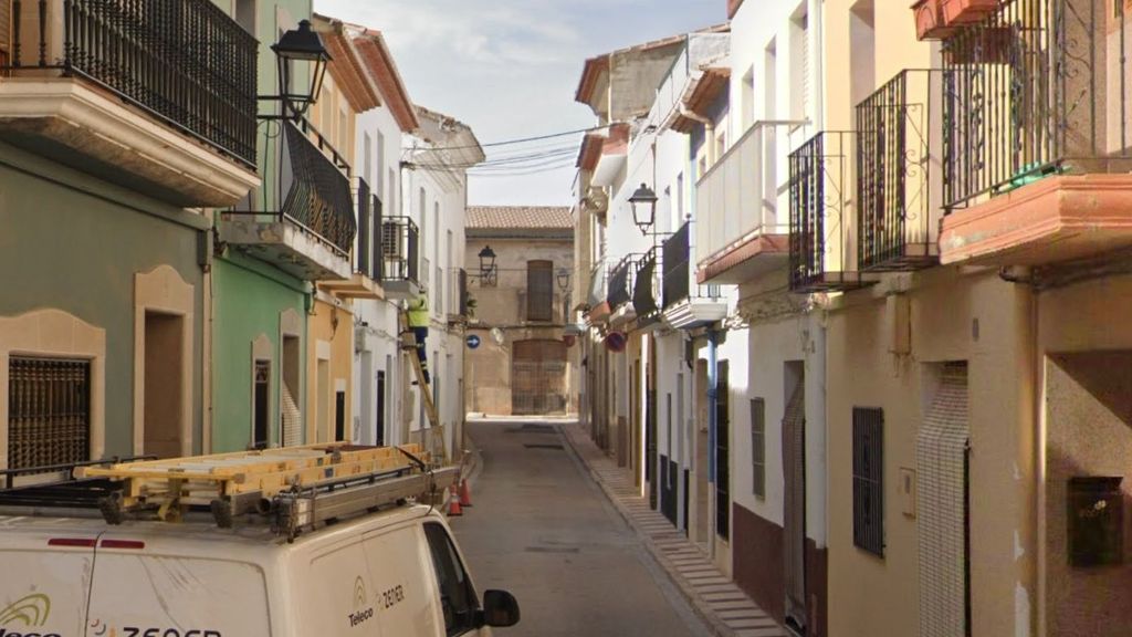 Calle Moreres en Gata de Gorgos, Alicante