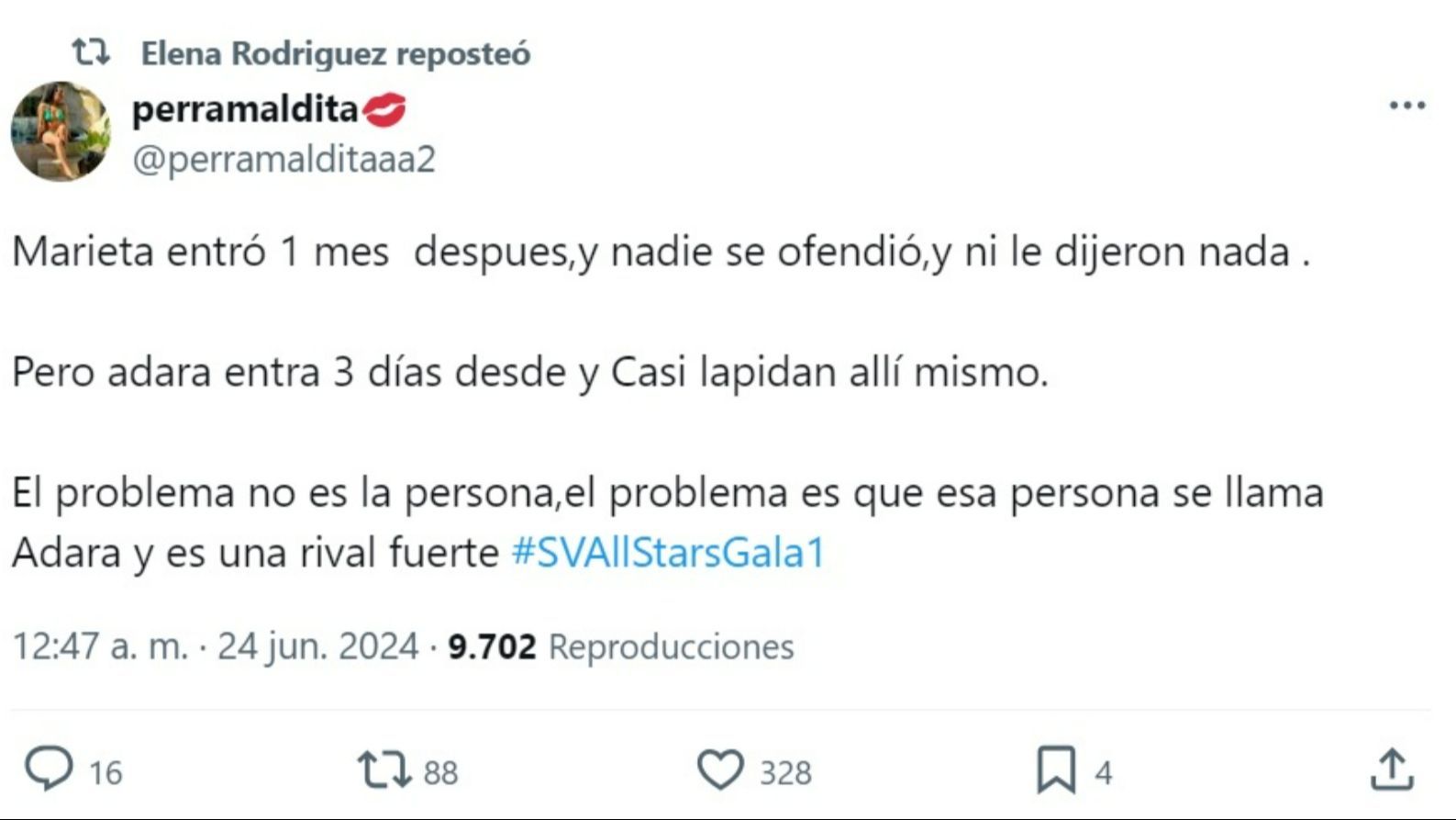 La teoría que apoya Elena Rodríguez