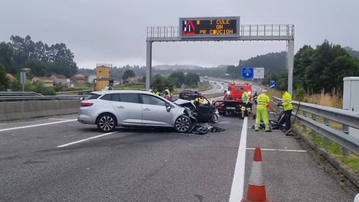 El siniestro ha ocurrido este martes en el kilómetro 3 de la la AG-41 (Autovía do Salnés, Pontevedra)