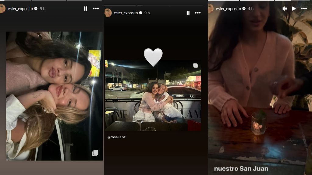 Ester Expósito y Rosalía