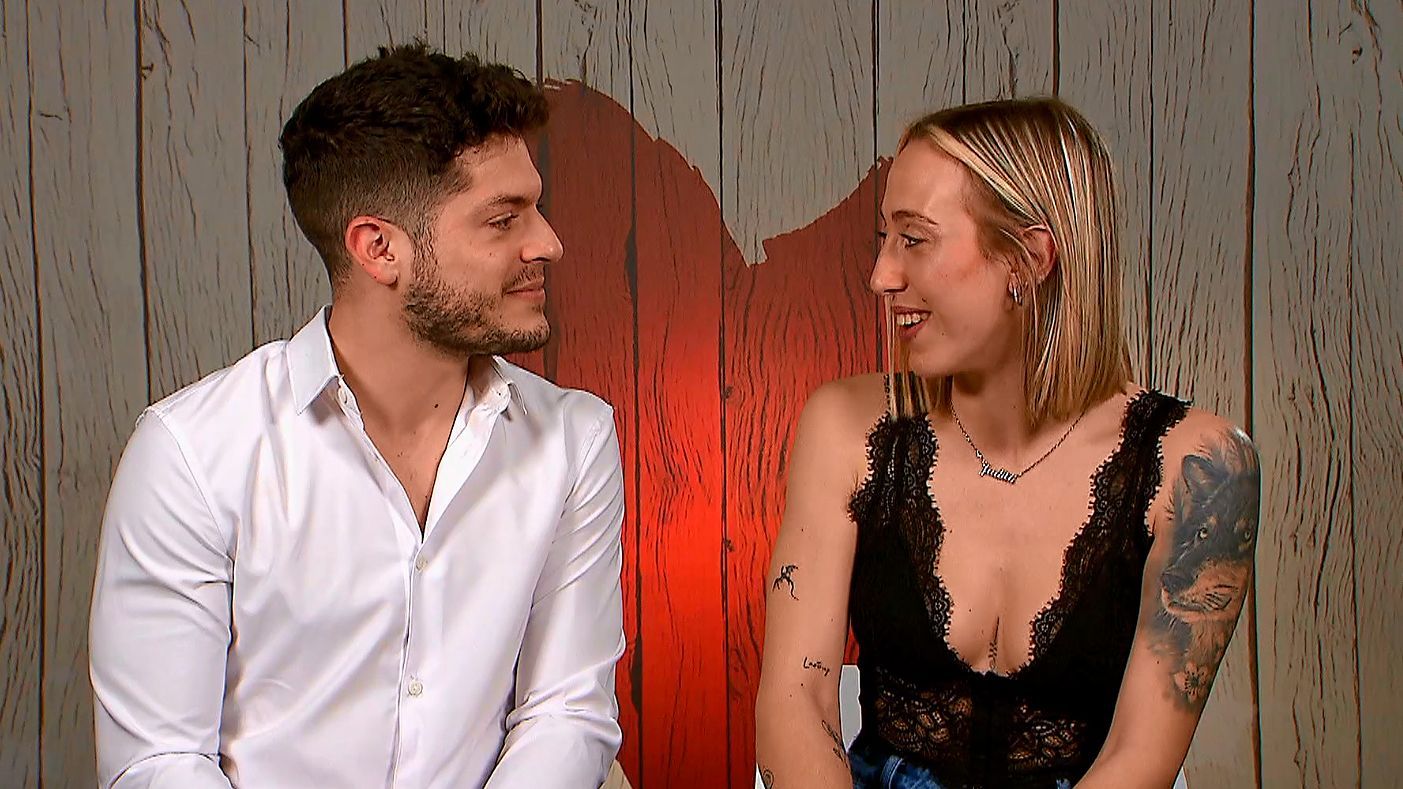 Judith y Manuel durante su cita en 'First Dates'
